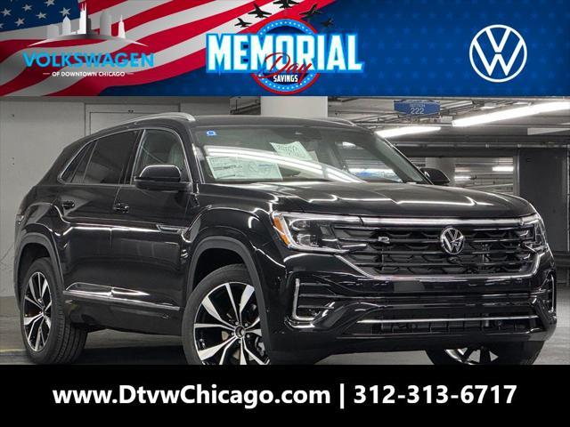 new 2025 Volkswagen Atlas Cross Sport car, priced at $49,435
