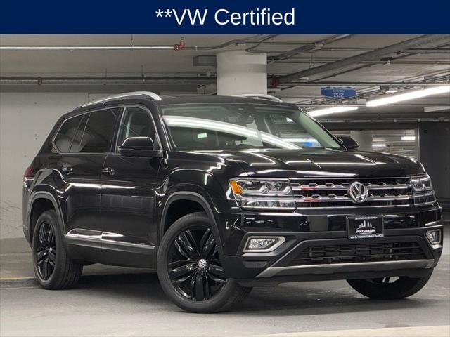 used 2019 Volkswagen Atlas car, priced at $29,000