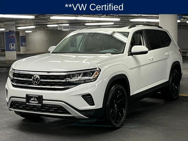 used 2022 Volkswagen Atlas car, priced at $33,000