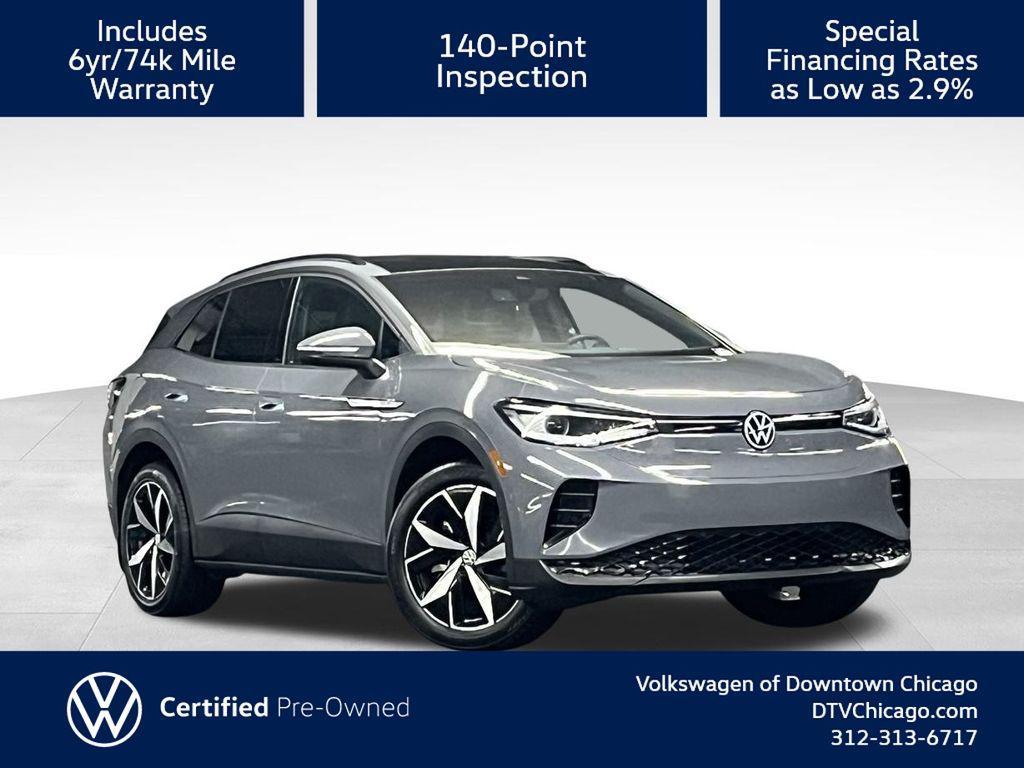 used 2023 Volkswagen ID.4 car, priced at $27,000