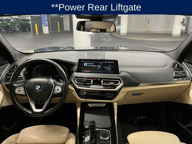 used 2022 BMW X3 car, priced at $28,500