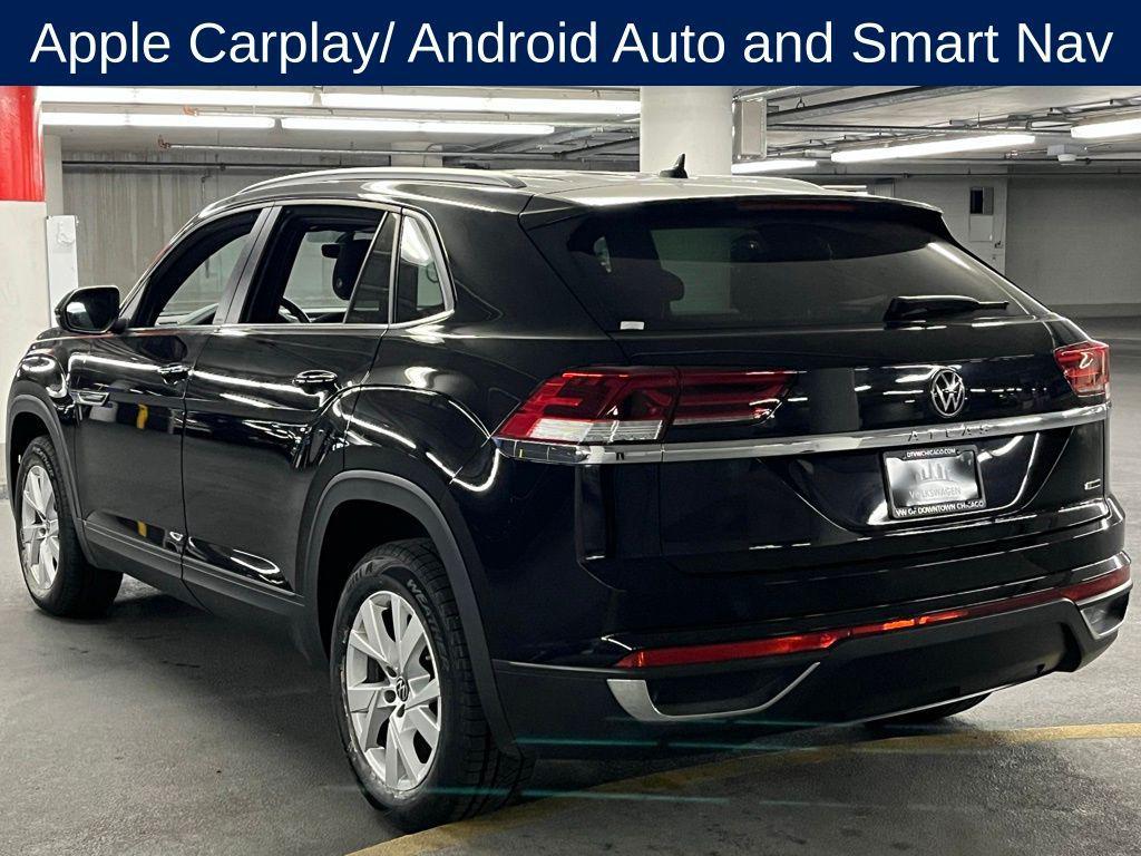 used 2021 Volkswagen Atlas Cross Sport car, priced at $18,500