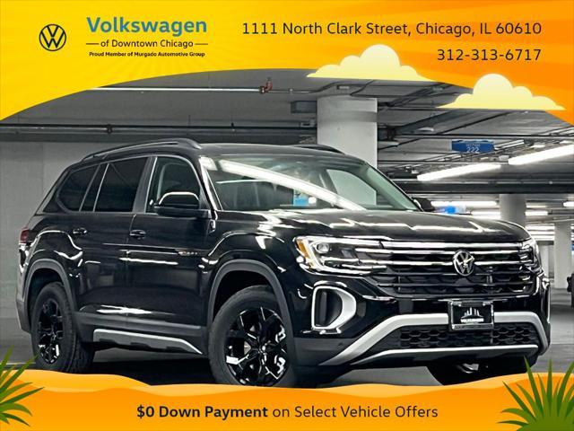 new 2025 Volkswagen Atlas car, priced at $41,083