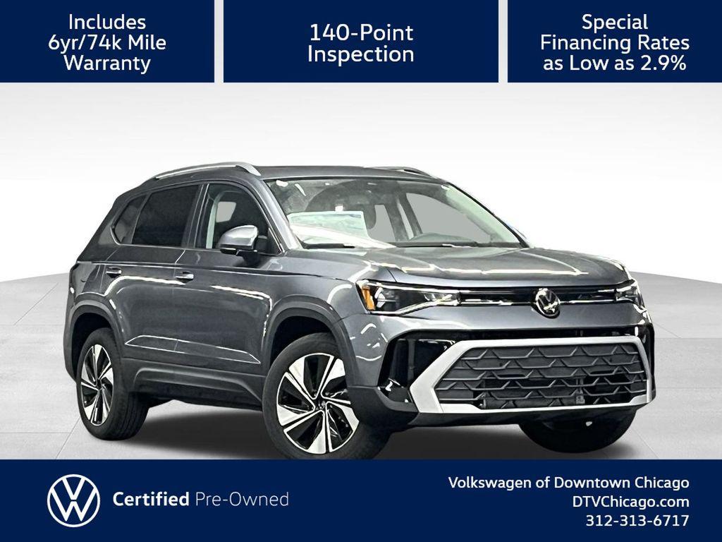 used 2025 Volkswagen Taos car, priced at $28,500
