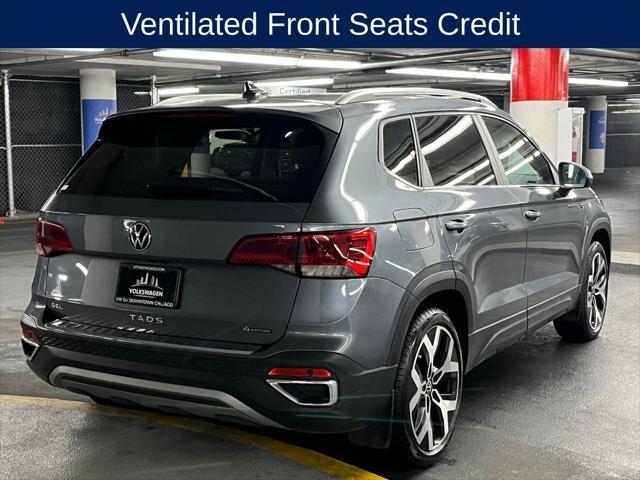used 2023 Volkswagen Taos car, priced at $26,500