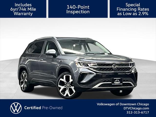 used 2023 Volkswagen Taos car, priced at $26,500