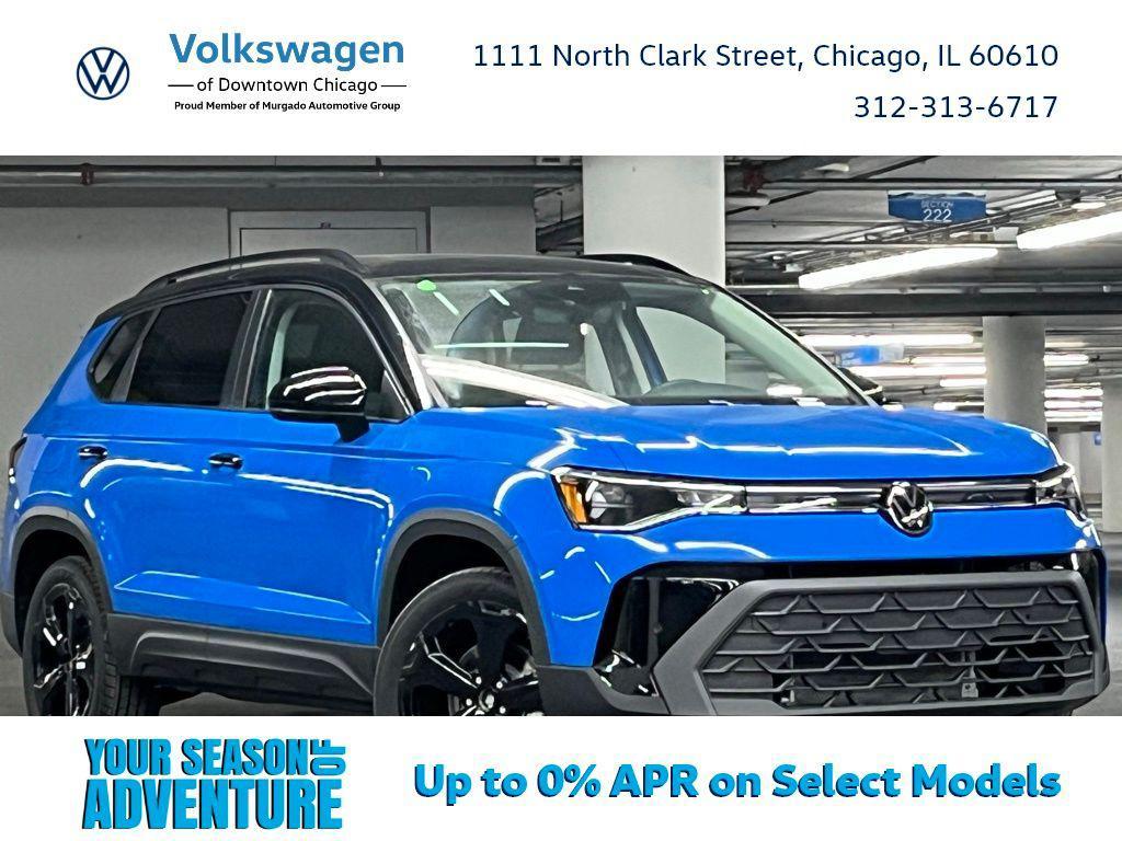 new 2025 Volkswagen Taos car, priced at $30,621