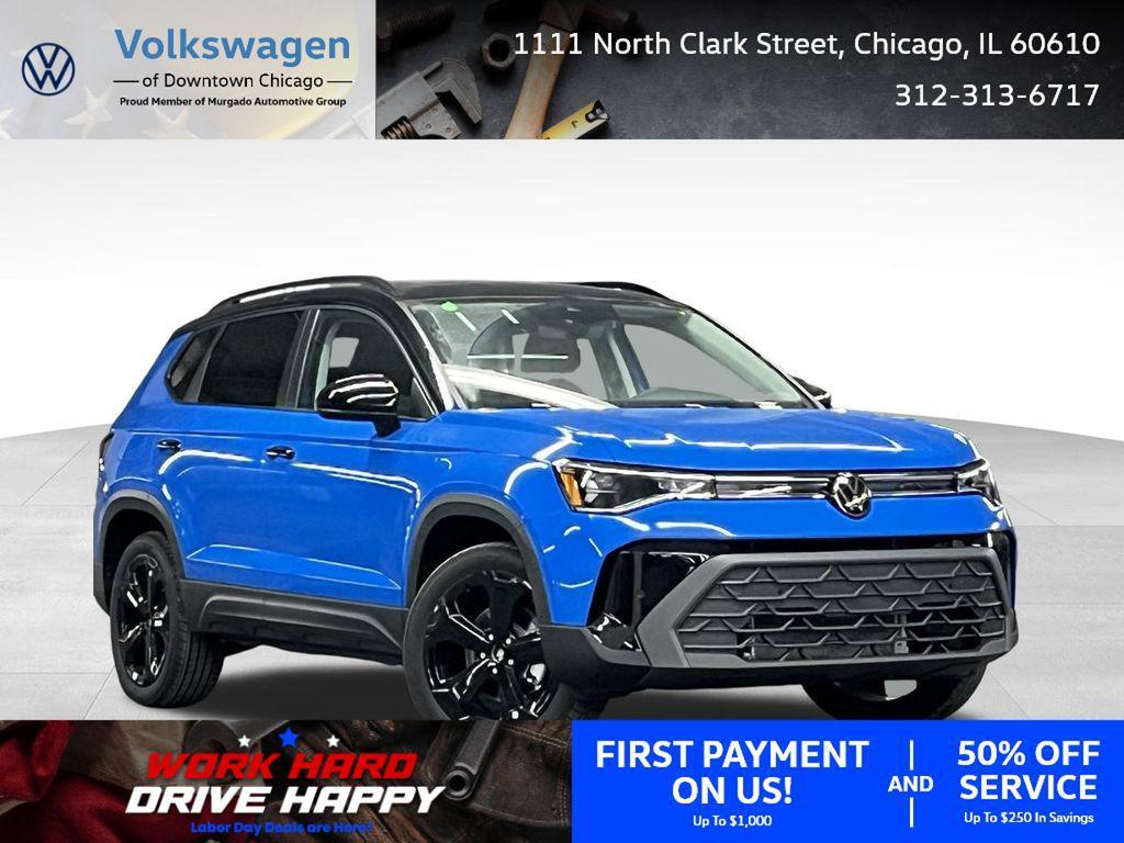 new 2025 Volkswagen Taos car, priced at $31,121