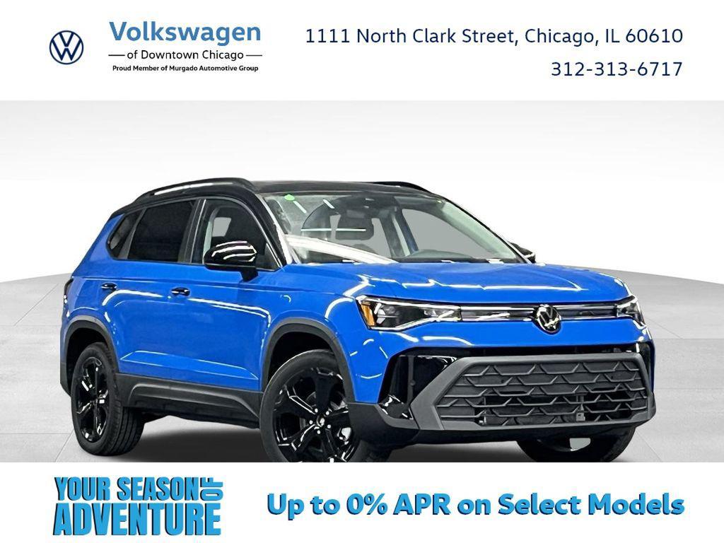 new 2025 Volkswagen Taos car, priced at $30,621