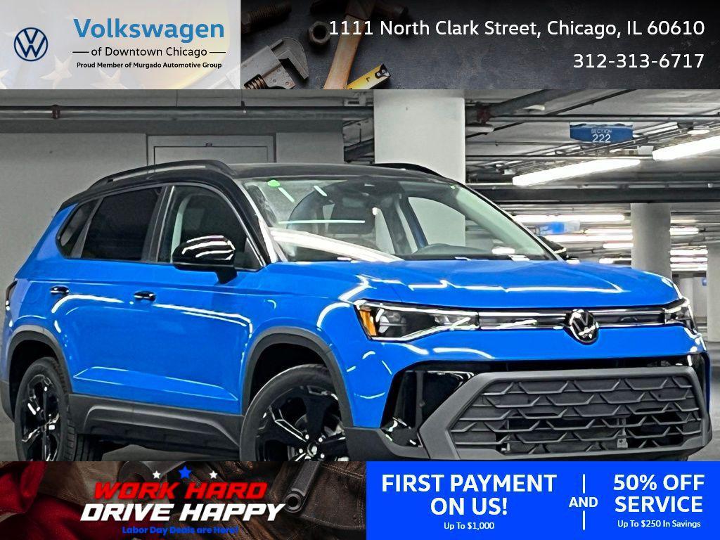 new 2025 Volkswagen Taos car, priced at $31,121