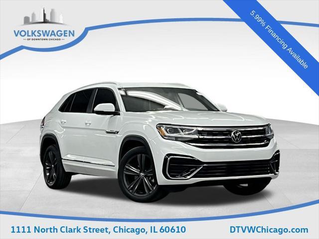 used 2021 Volkswagen Atlas Cross Sport car, priced at $25,000