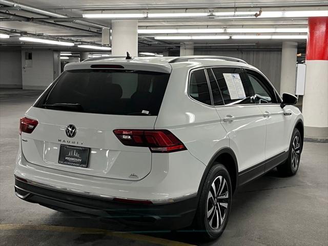 used 2022 Volkswagen Tiguan car, priced at $21,000