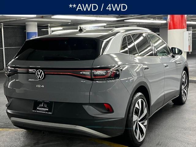 used 2022 Volkswagen ID.4 car, priced at $23,500