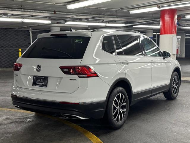 used 2021 Volkswagen Tiguan car, priced at $21,500