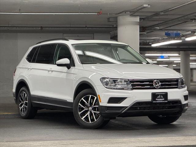 used 2021 Volkswagen Tiguan car, priced at $21,500