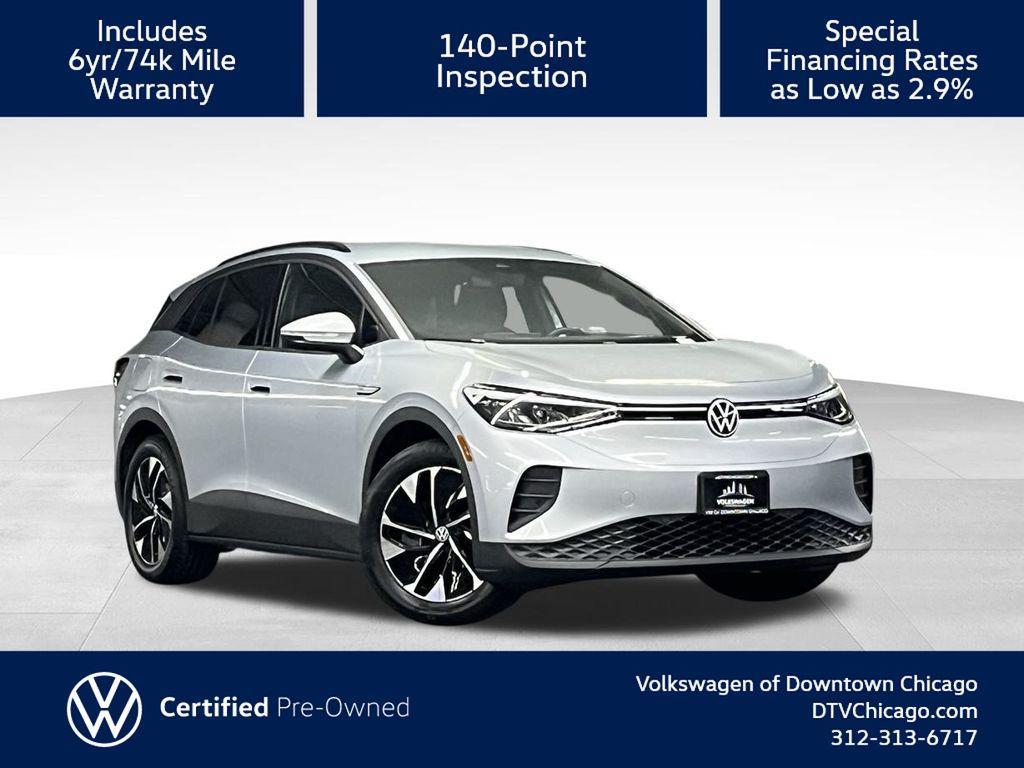 used 2022 Volkswagen ID.4 car, priced at $22,000