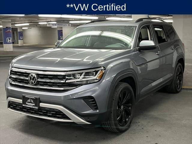 used 2022 Volkswagen Atlas car, priced at $31,000