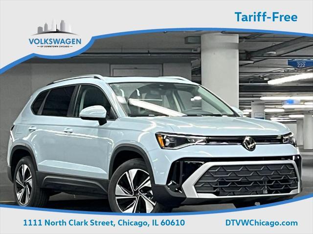 new 2025 Volkswagen Taos car, priced at $30,421