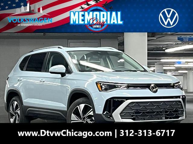 new 2025 Volkswagen Taos car, priced at $28,921