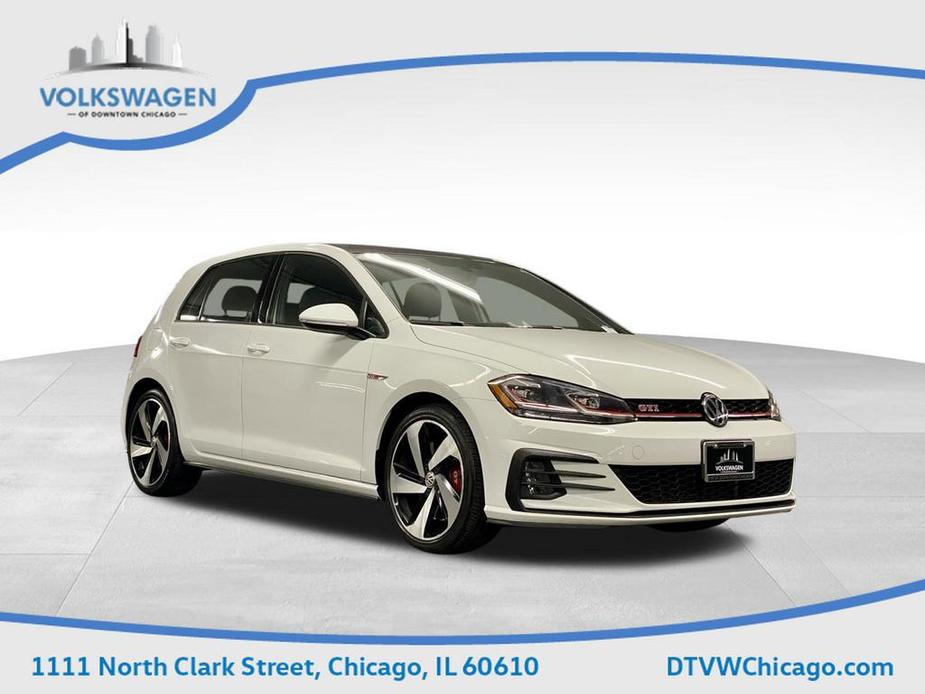 used 2019 Volkswagen Golf GTI car, priced at $23,900
