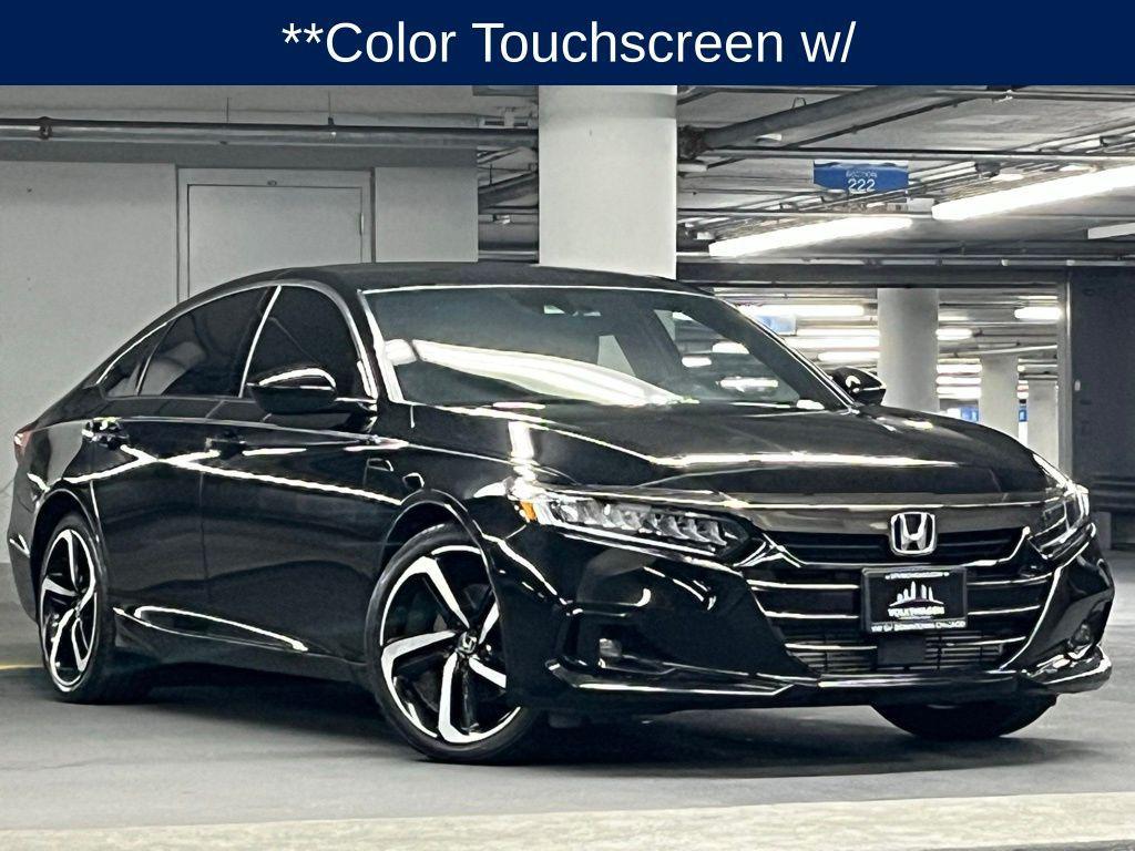 used 2021 Honda Accord car, priced at $22,000