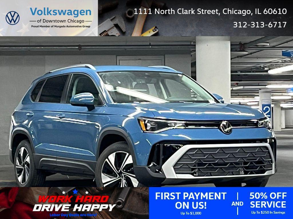new 2025 Volkswagen Taos car, priced at $28,330