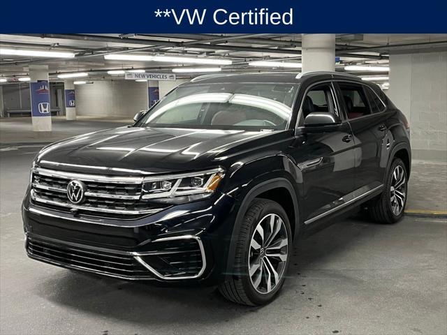 used 2021 Volkswagen Atlas Cross Sport car, priced at $33,500