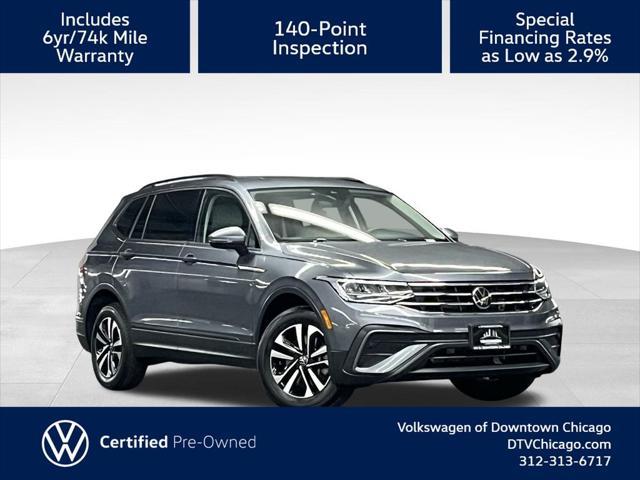 used 2022 Volkswagen Tiguan car, priced at $20,500