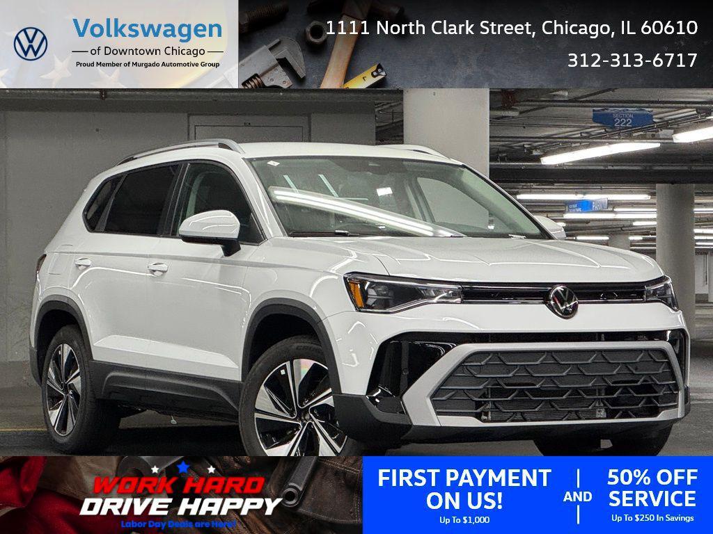 new 2025 Volkswagen Taos car, priced at $30,144