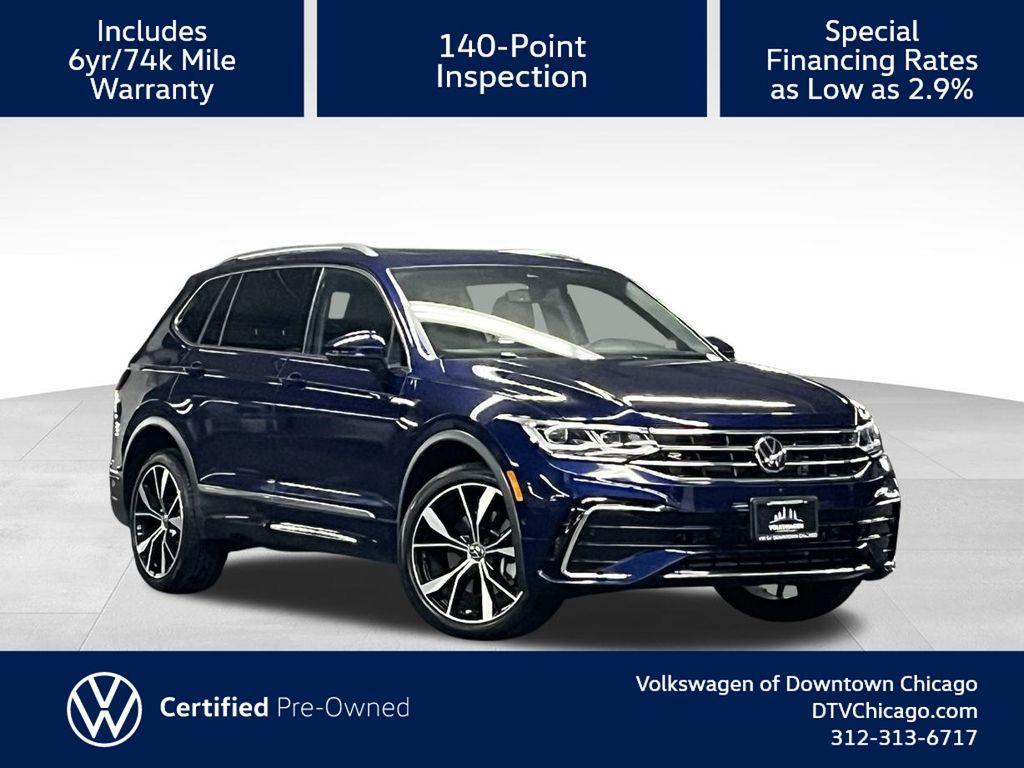 used 2022 Volkswagen Tiguan car, priced at $27,500