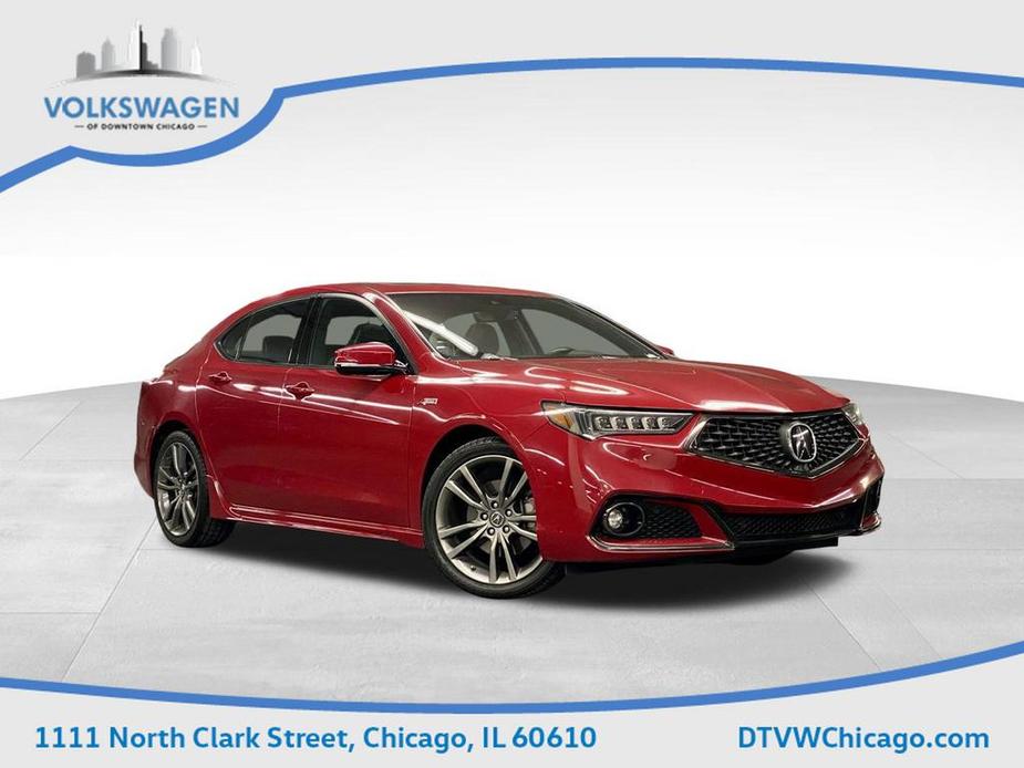 used 2018 Acura TLX car, priced at $24,700