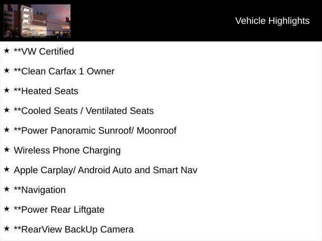 used 2024 Volkswagen Tiguan car, priced at $32,250