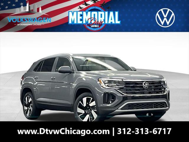 new 2025 Volkswagen Atlas Cross Sport car, priced at $41,957
