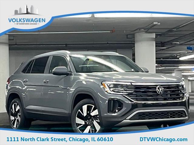 new 2025 Volkswagen Atlas Cross Sport car, priced at $43,457