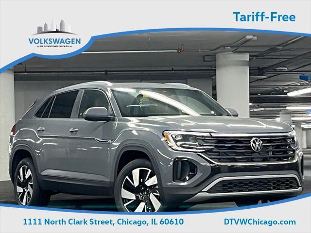new 2025 Volkswagen Atlas Cross Sport car, priced at $43,457