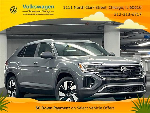 new 2025 Volkswagen Atlas Cross Sport car, priced at $40,957