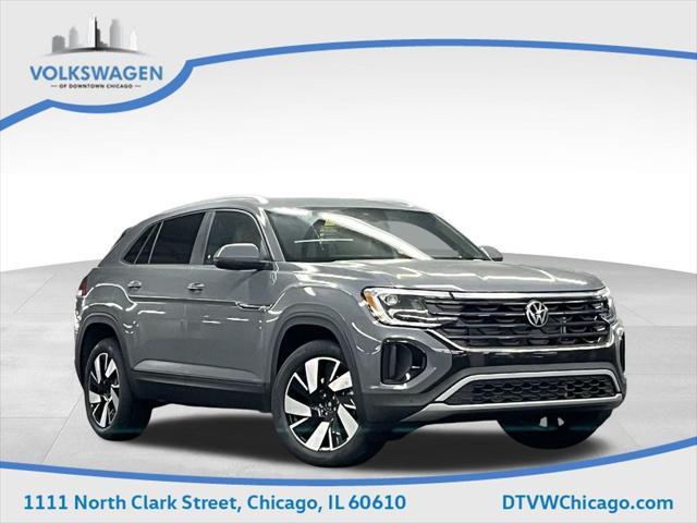 new 2025 Volkswagen Atlas Cross Sport car, priced at $43,457