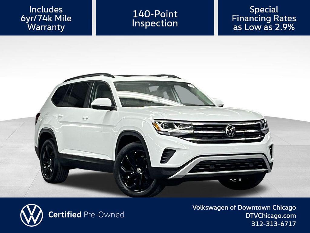 used 2023 Volkswagen Atlas car, priced at $27,000