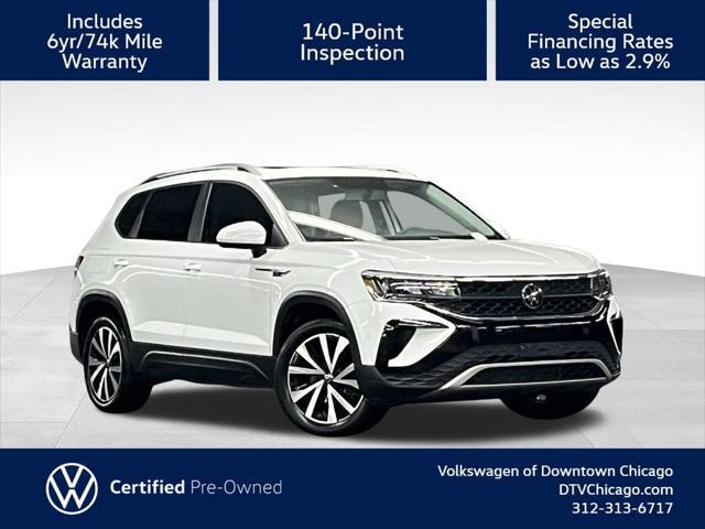 used 2022 Volkswagen Taos car, priced at $21,000