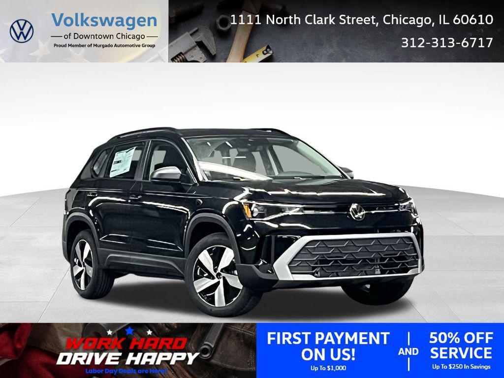 new 2025 Volkswagen Taos car, priced at $27,641