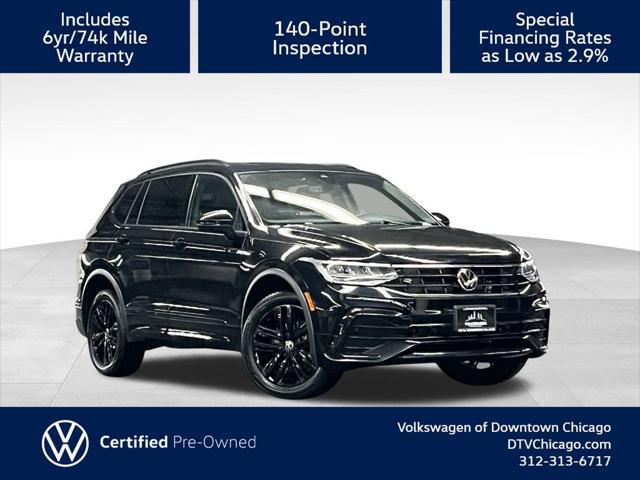 used 2022 Volkswagen Tiguan car, priced at $25,000