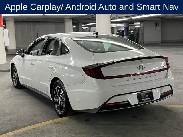 used 2022 Hyundai Sonata Hybrid car, priced at $17,750