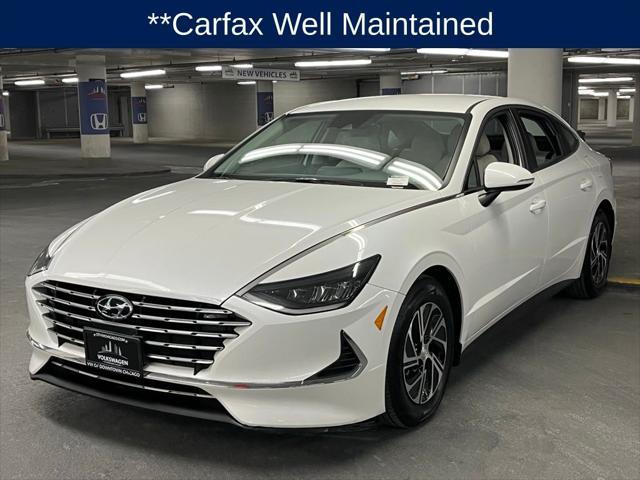 used 2022 Hyundai Sonata Hybrid car, priced at $17,750