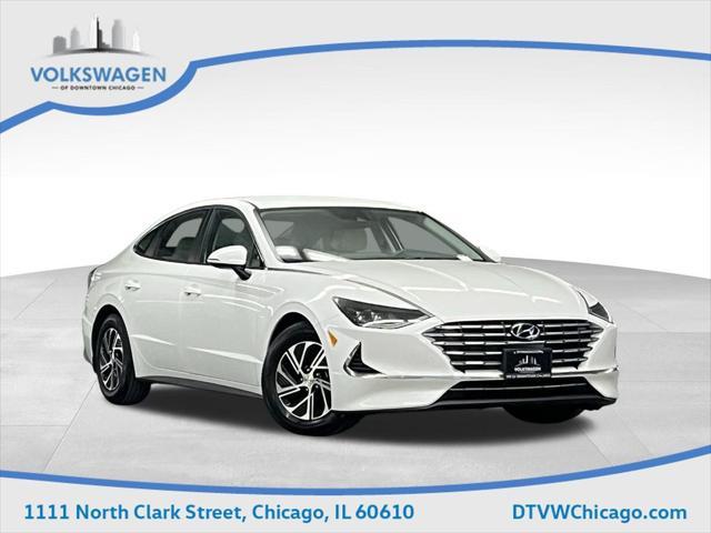 used 2022 Hyundai Sonata Hybrid car, priced at $17,750