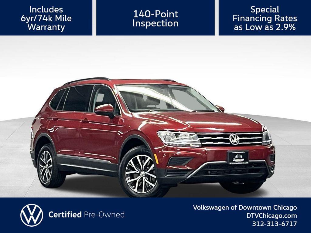 used 2020 Volkswagen Tiguan car, priced at $18,000