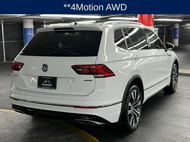 used 2021 Volkswagen Tiguan car, priced at $25,500