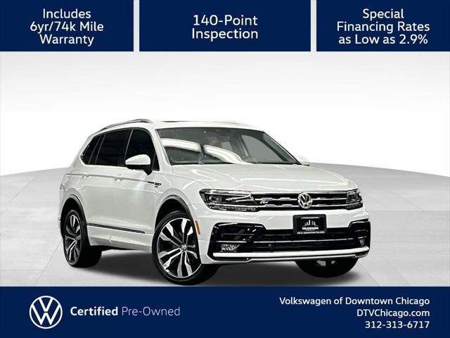 used 2021 Volkswagen Tiguan car, priced at $25,000
