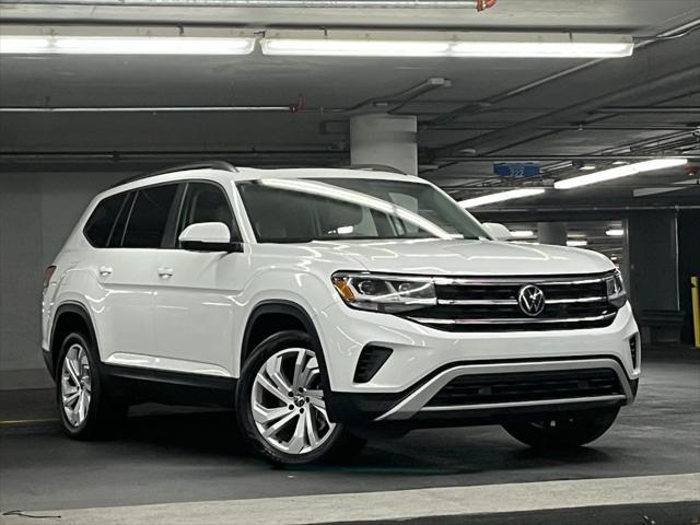 used 2021 Volkswagen Atlas car, priced at $25,000
