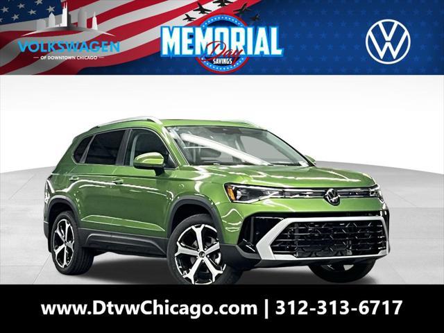 new 2025 Volkswagen Taos car, priced at $33,462