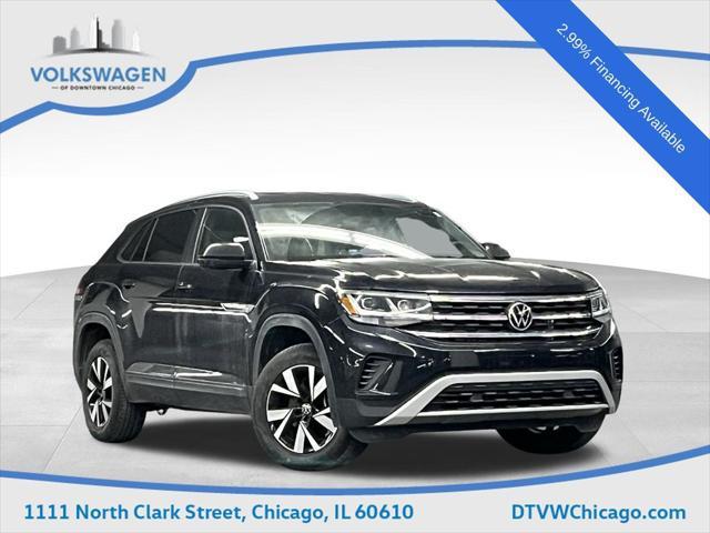 used 2021 Volkswagen Atlas Cross Sport car, priced at $26,500